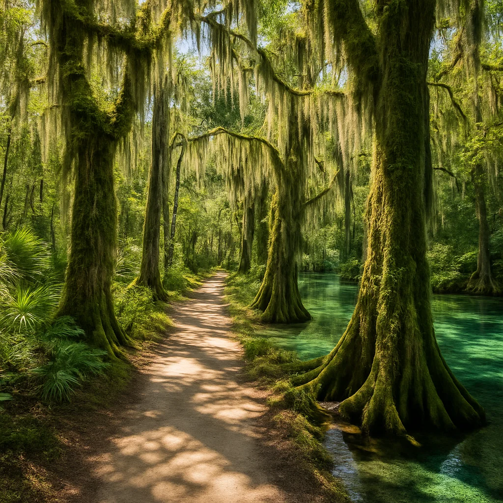 Ocala National Forest wilderness hiking trails Florida